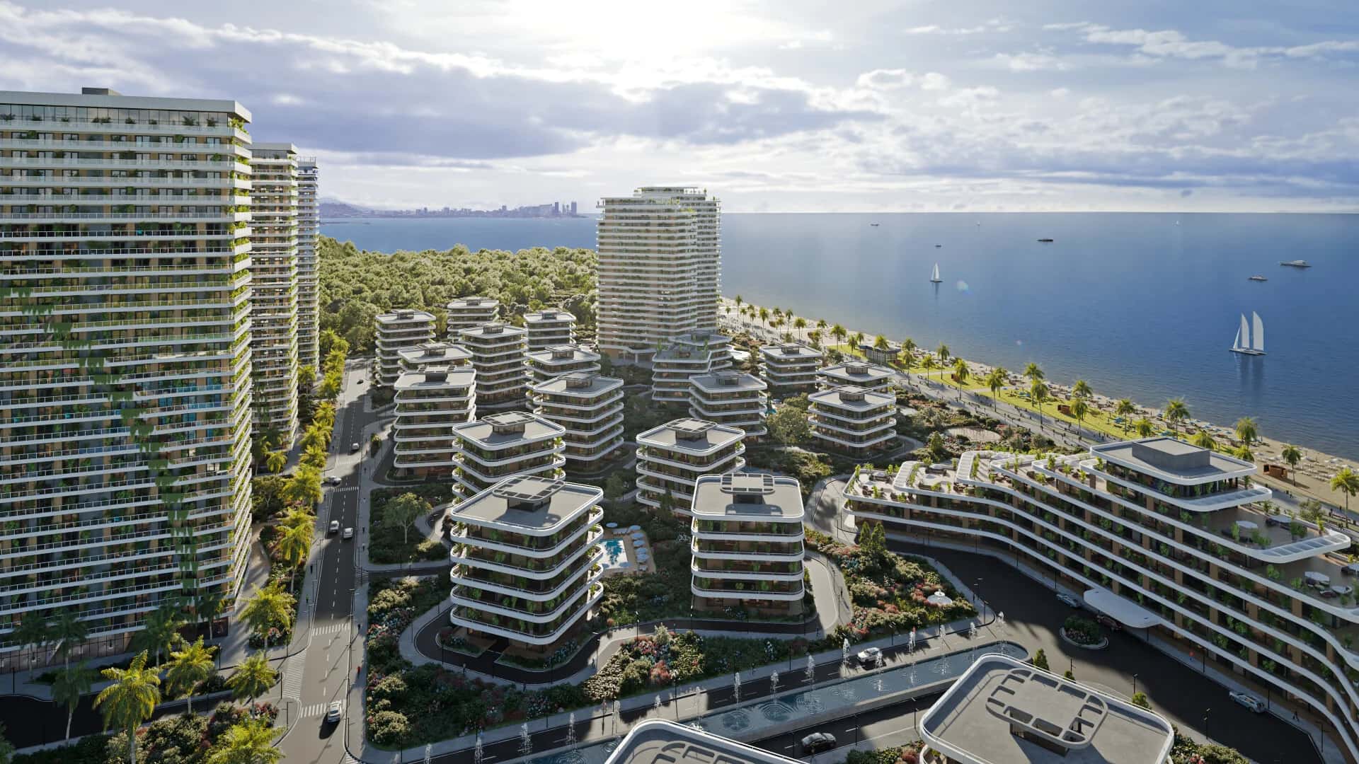 Batumi Black Sea coastline